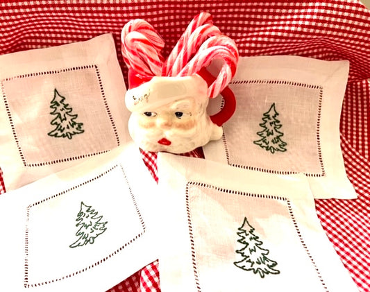 Fraser Fir Cocktail Napkins