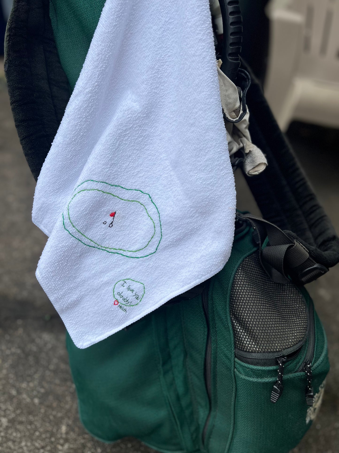 Custom Drawing Golf Towels