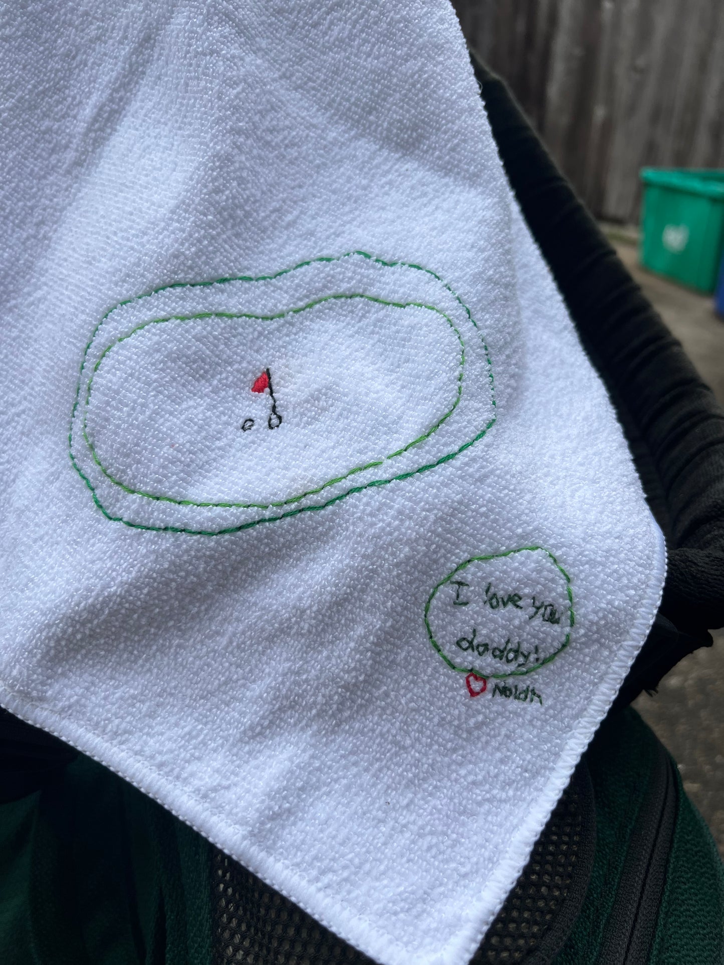 Custom Drawing Golf Towels